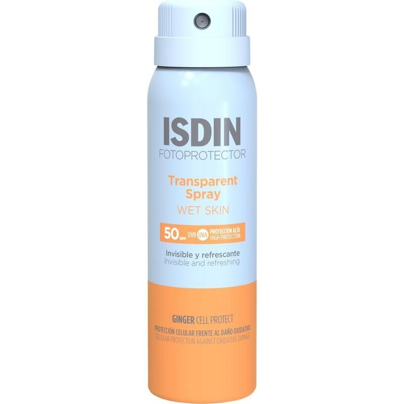 ISDIN Fotoprotector Wet Skin Transpar.Spray LSF 50