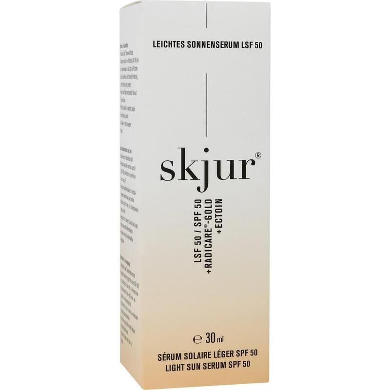 SKJUR leichtes Sonnenserum LSF 50