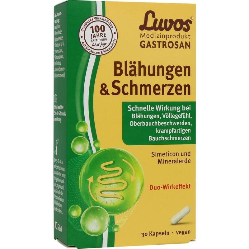 LUVOS Gastrosan Blähungen & Schmerzen Kapseln
