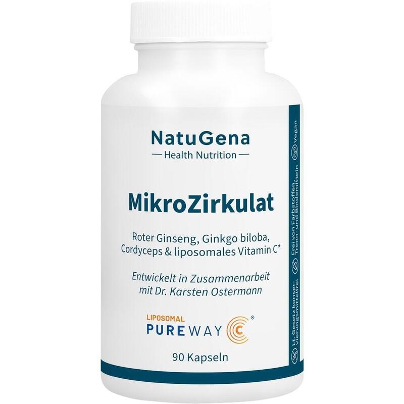 MIKROZIRKULAT roter Ginseng+Ginkgo+Vitamin C Kaps.