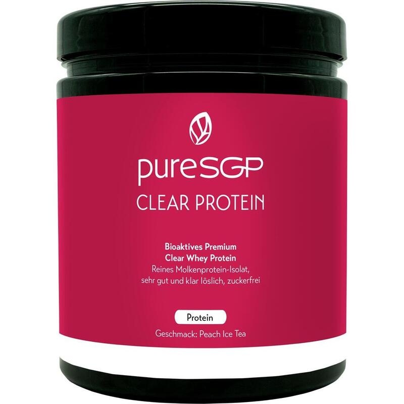 PURESGP Clear Protein Pulver Peach Ice Tea